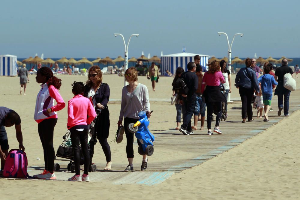 Fin de semana de sol y playa en la Comunitat Valenciana