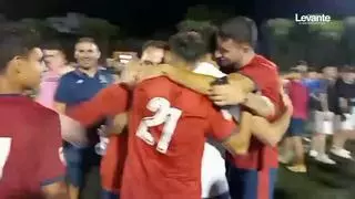 La UE Tavernes se medirá al Valencia CF en la Copa del Rey