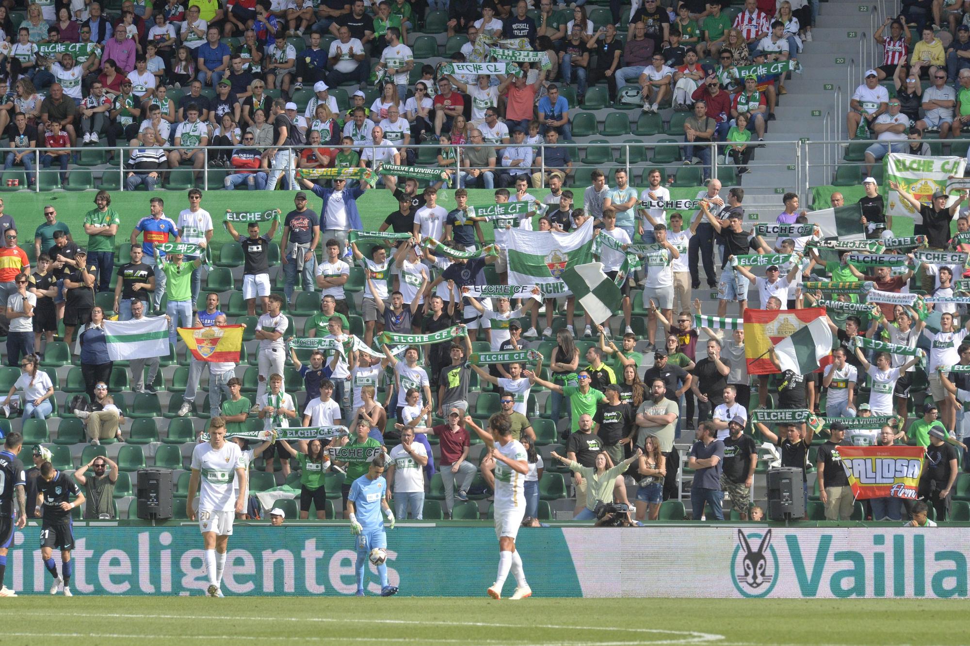 El Elche vacuna al Atlético de Madrid