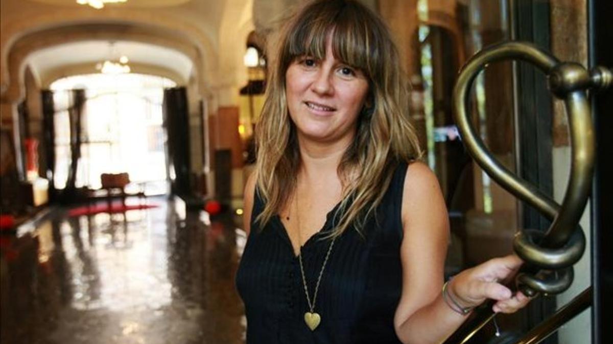 La escritora y editora de La Galera Iolanda Batallé, ganadora del Prudenci Bertrana.