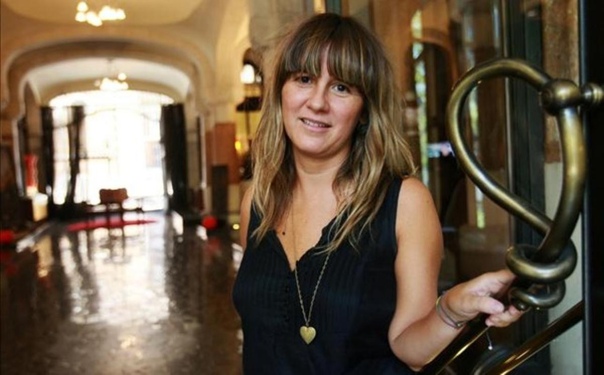 L’escriptora i editora de La Galera Iolanda Batallé, guanyadora del Prudenci Bertrana.