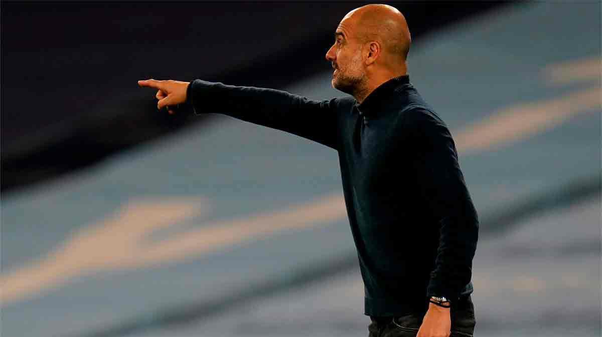 Guardiola se rinde a Ferrán Torres, el MVP del partido