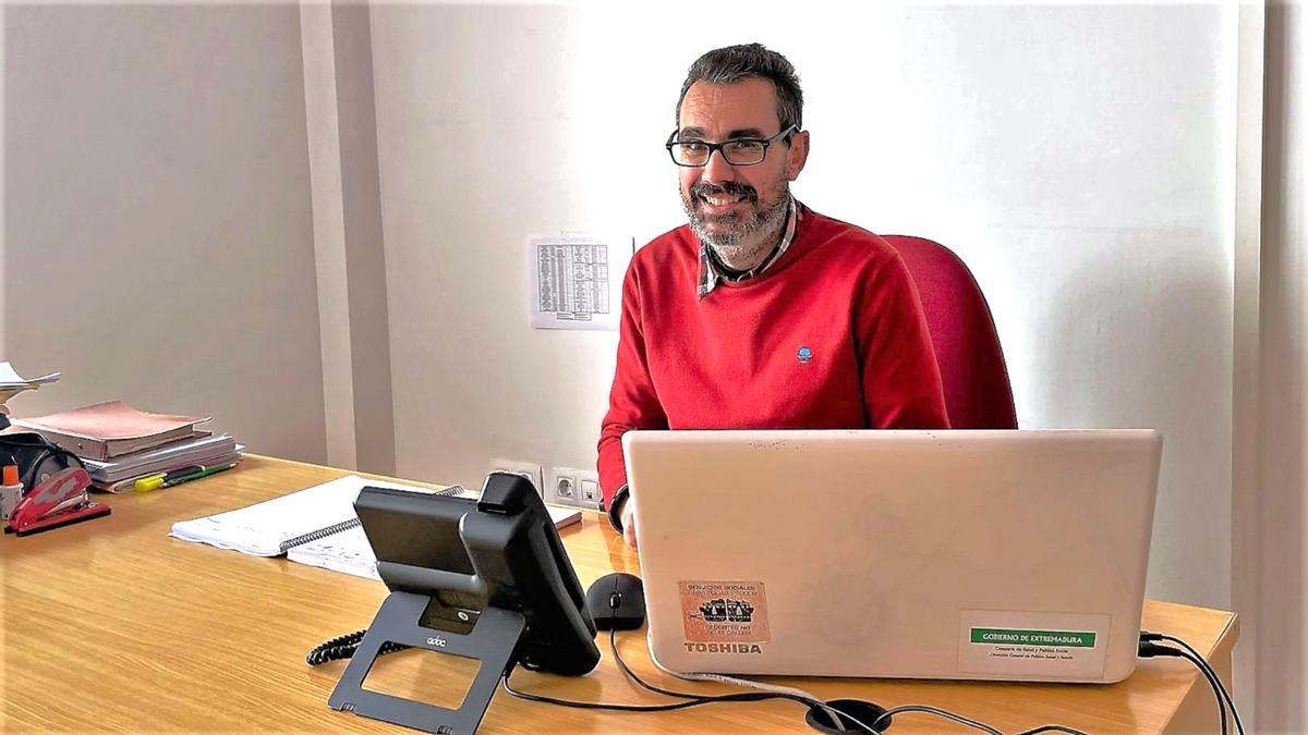 José Julián Giraldo, Trabajador Social de los Servicios Sociales de Monesterio