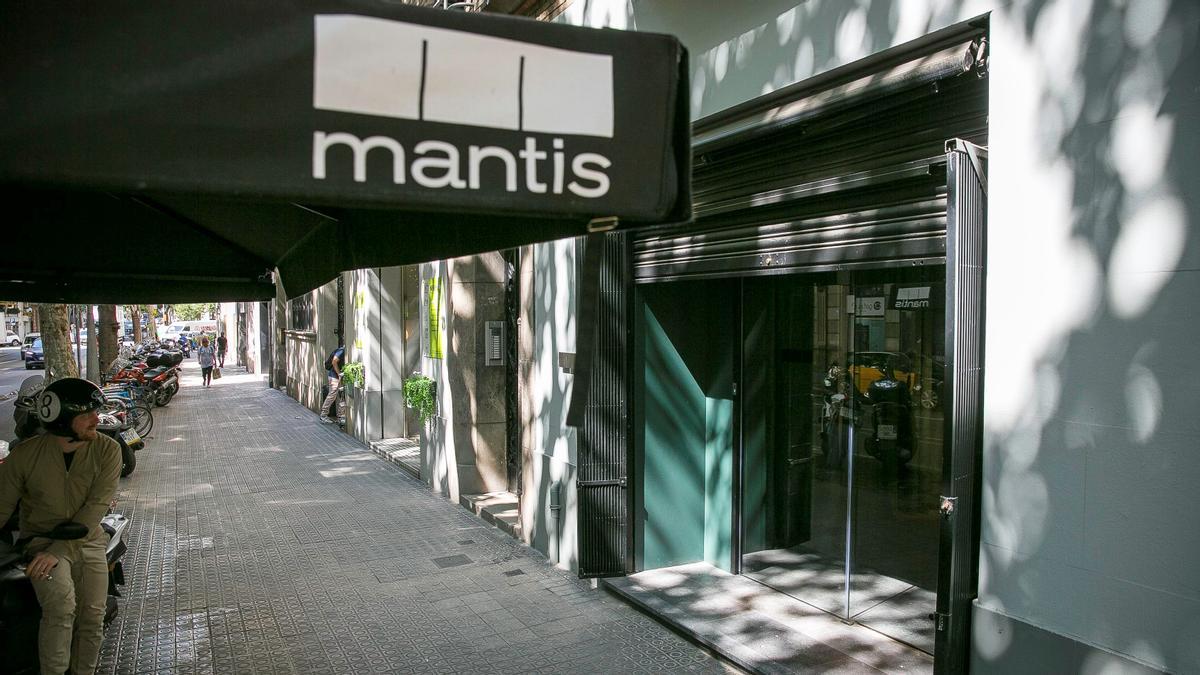 La entrada de Mantis.