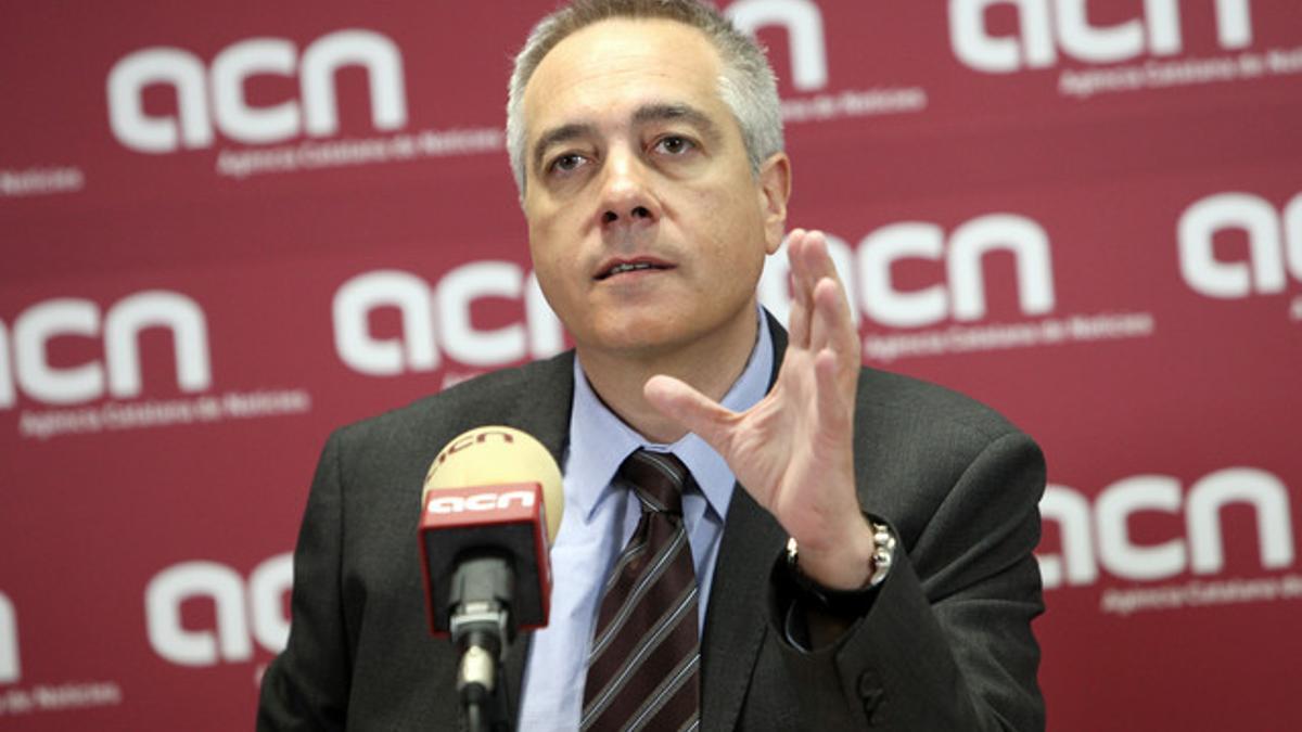 Pere Navarro, durante la entrevista concedida a la agencia ACN.