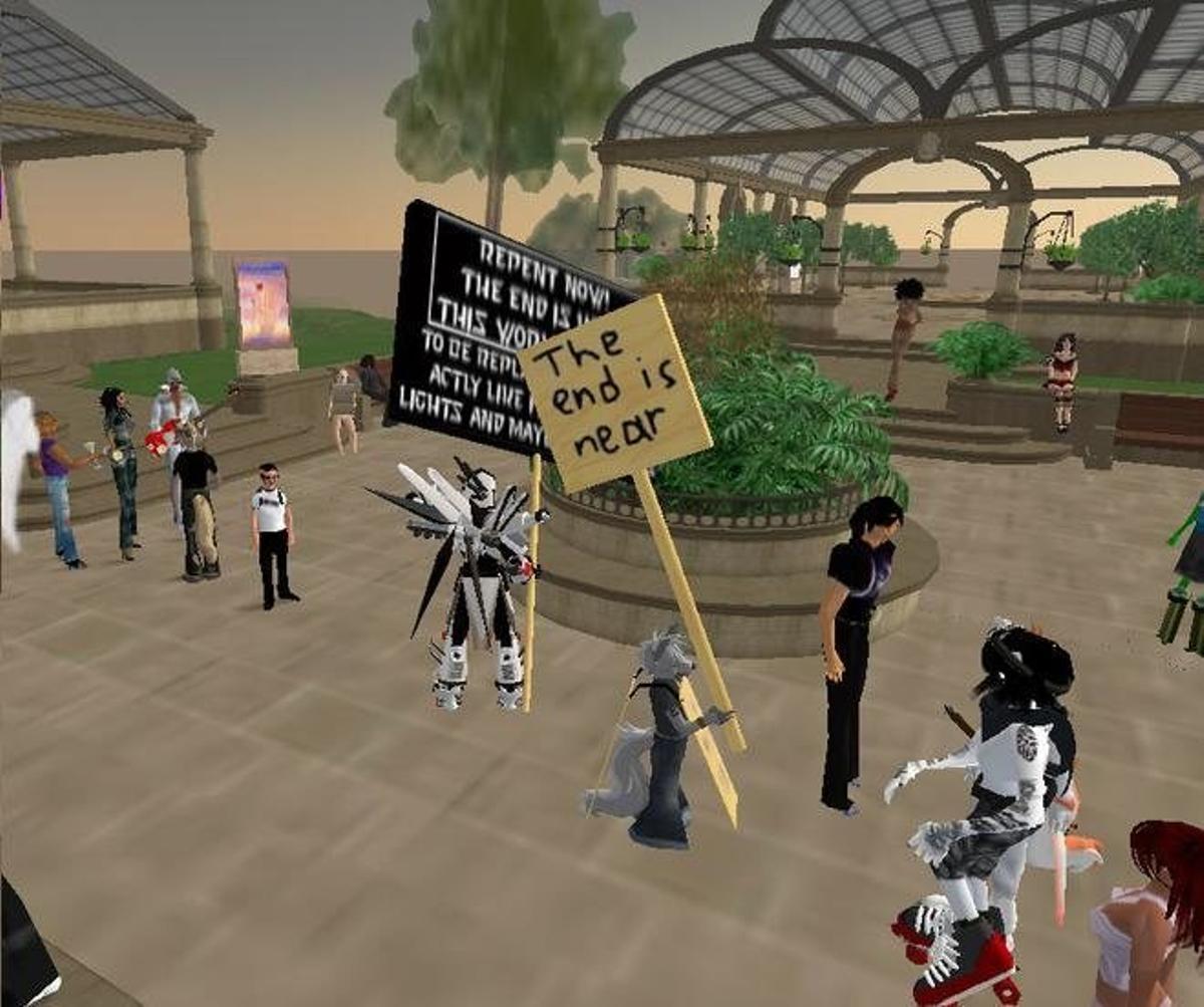 Captura de pantalla del juego Second Life