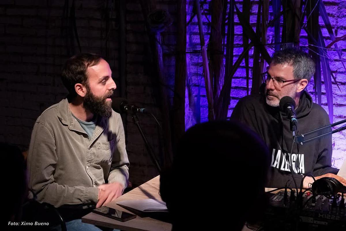 Borja Granell y Pau Bou, presentadores del «Beatles Nàked Pòdcast».