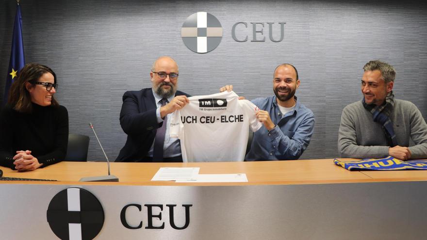 La Universidad CEU UCH y el Orihuela CF firman un convenio para impulsar la formación y salud deportiva