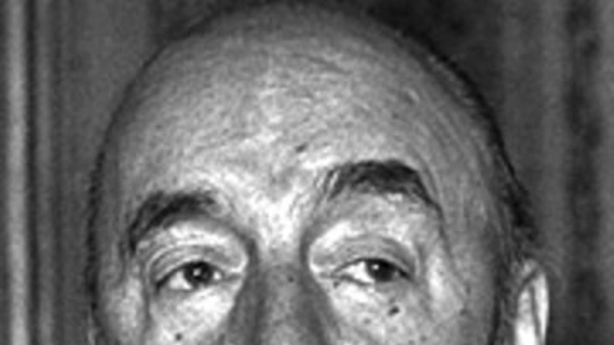 El escritor chileno Pablo Neruda.