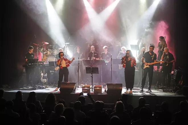 Les fotos del concert dels The Sinkopats a Girona