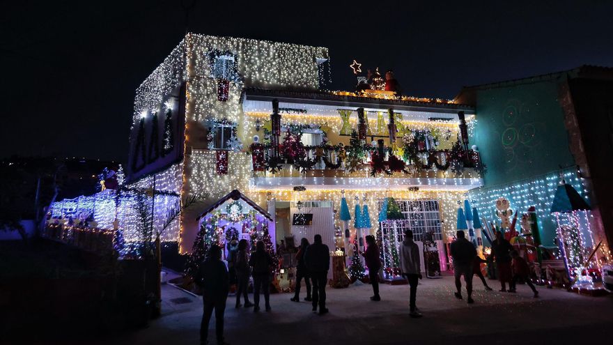 La &#039;casa de la Navidad&#039; de Valle de Guerra cumple 30 años y ya tiene fecha de encendido
