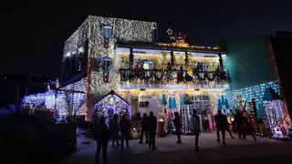 La 'casa de la Navidad' de Valle de Guerra cumple 30 años y ya tiene fecha de encendido
