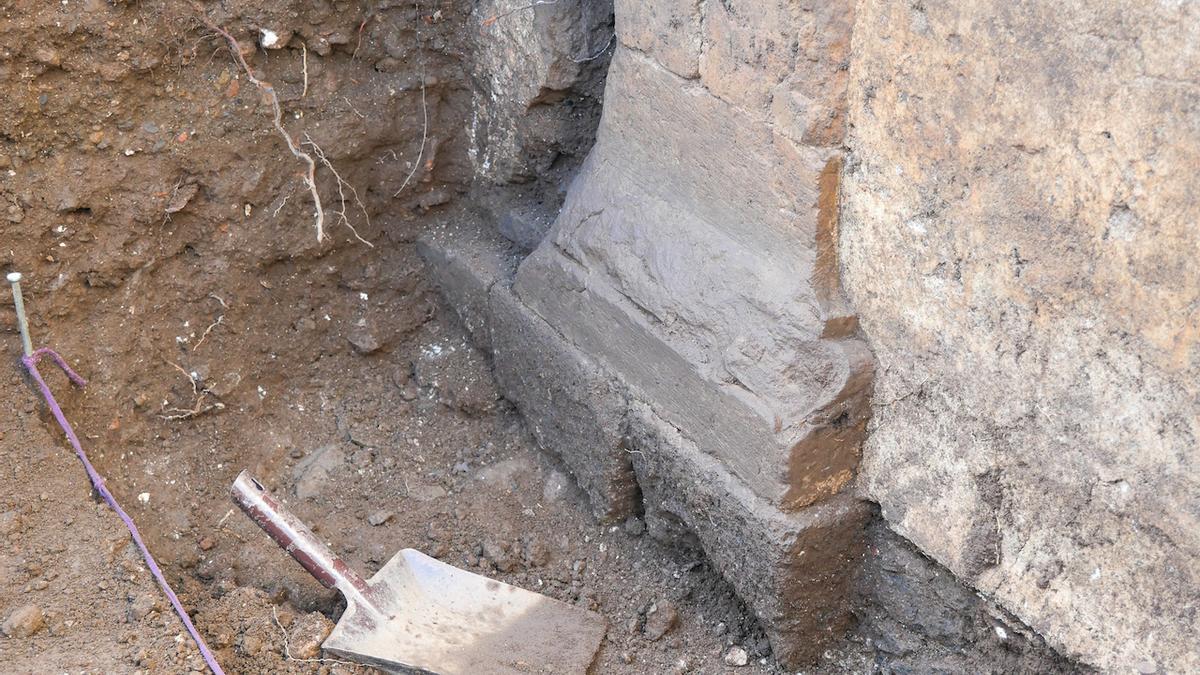 Excavaciones arqueológicas en busca de vestigios del Escorial de Canarias, en La Orotava