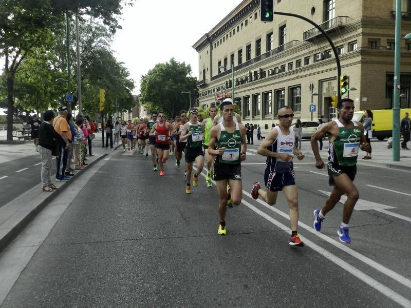 Fotogalería de la XVIII edición de la media maratón de Zaragoza