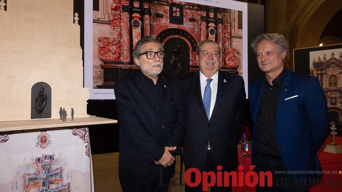 Así fue la presentación de la ‘Puerta del Alma’ de Jaume Blensa en Caravaca