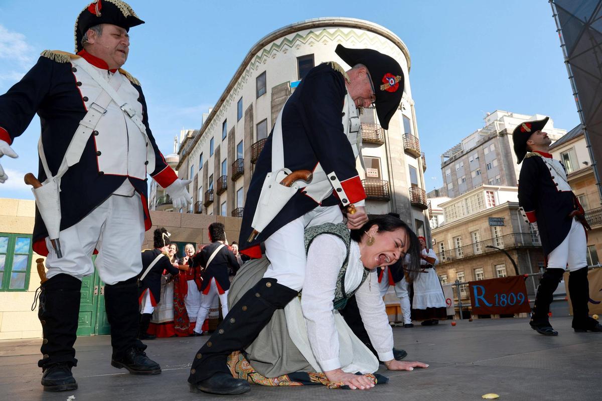 Vigo expulsa a los franceses: las imágenes del final de la Reconquista
