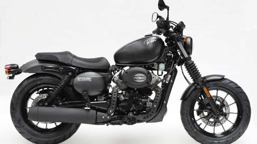 Hyosung refuerza la gama Aquila con la Bobber GV300S