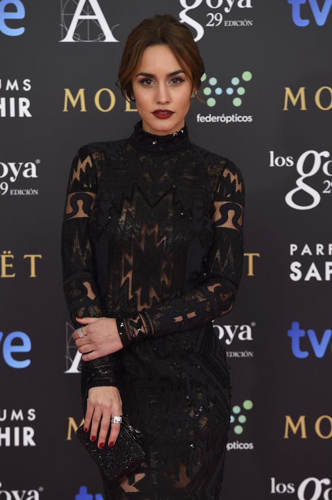 Premios Goya 2015, Megan Montaner de negro