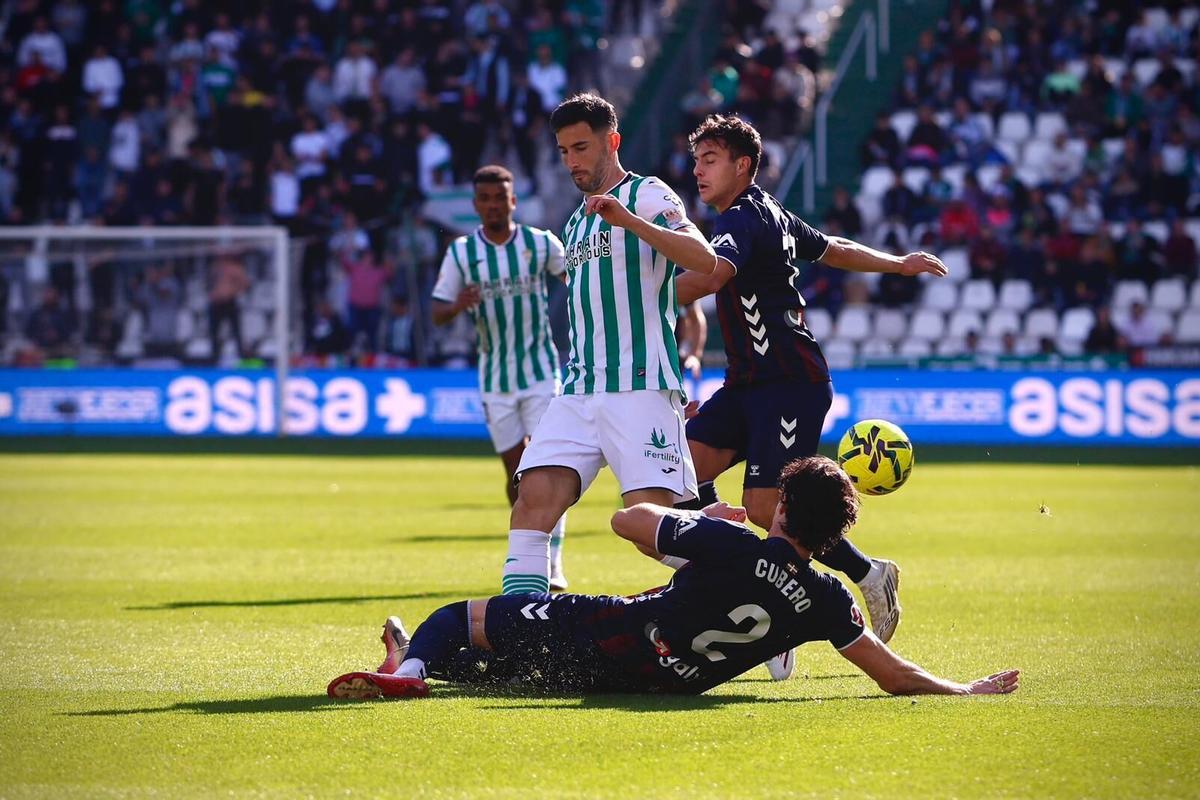 Carlos Albarrán, en el partido
