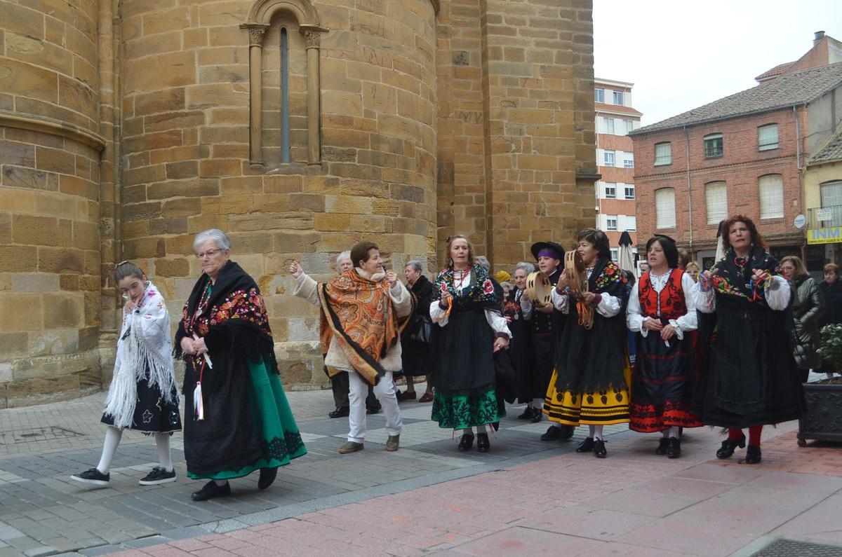 Fiesta de las Candelas el pasado año en Benavente.