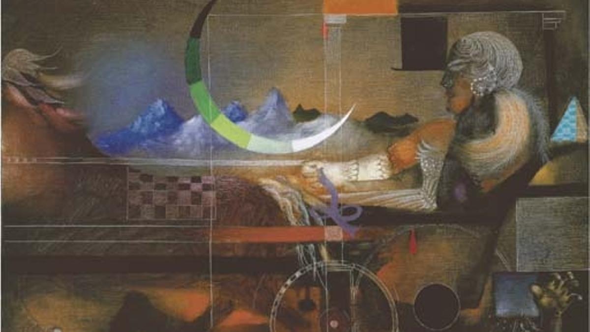 ‘L’accident (1951), de Antoni Tàpies.