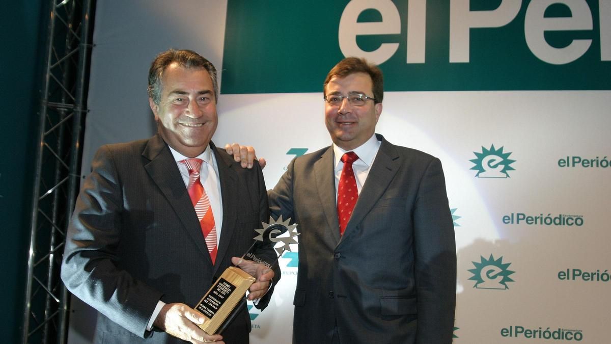 Manuel Cordero, Premio Empresario del Año 2007.