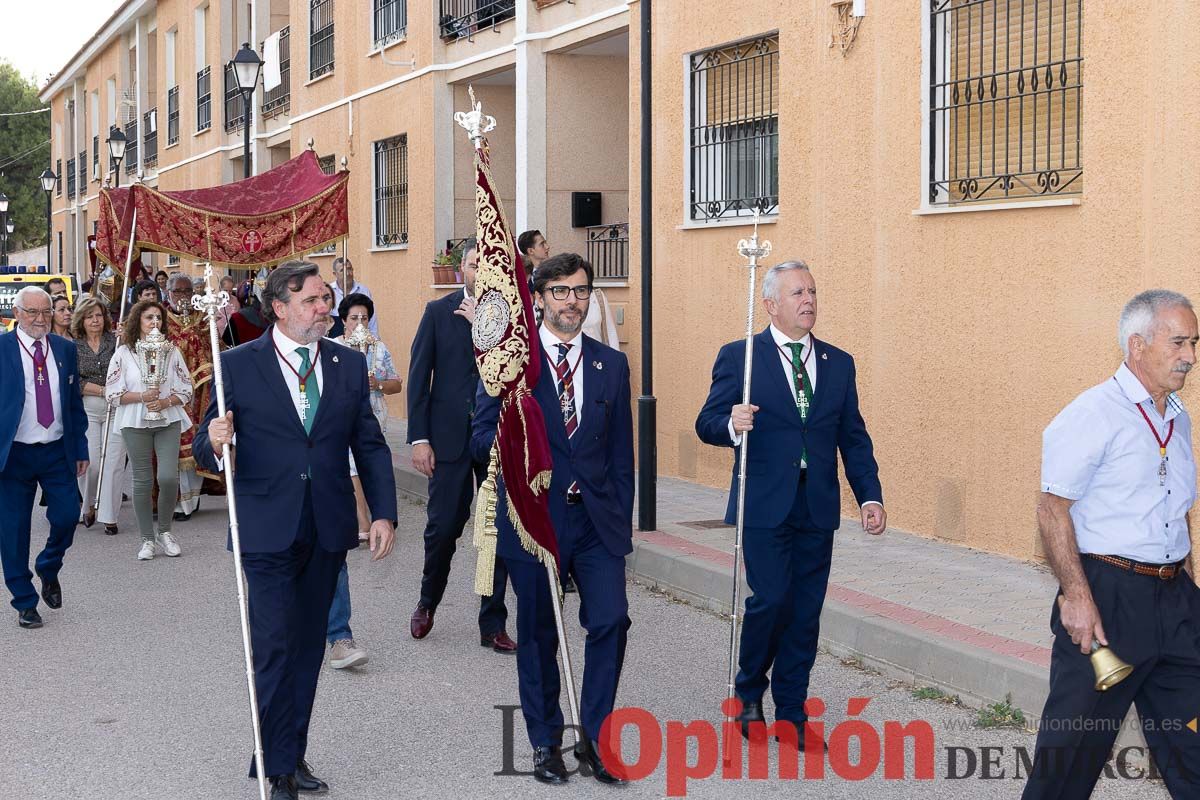 Visita de la Vera Cruz a las pedanías de Caravaca y Moratalla