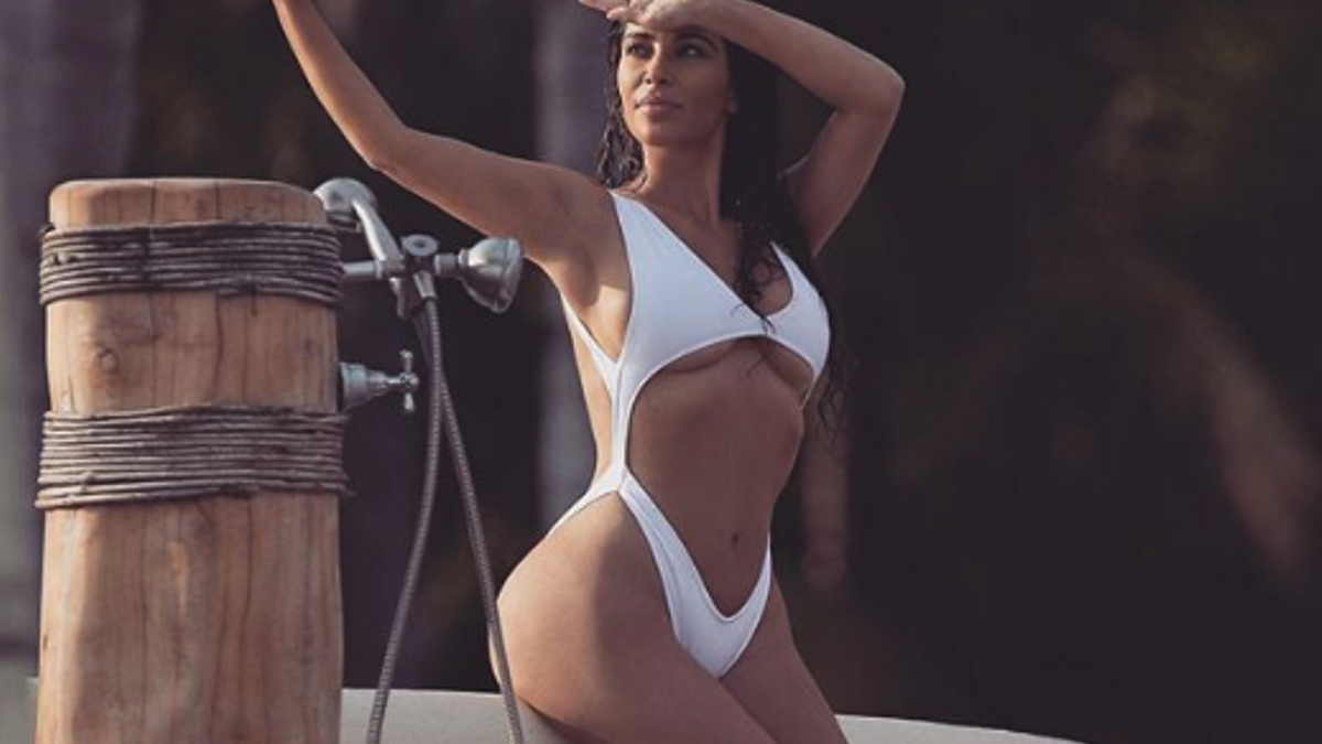 Kim Kardashian y la foto en tanga que ha revolucionado Instagram