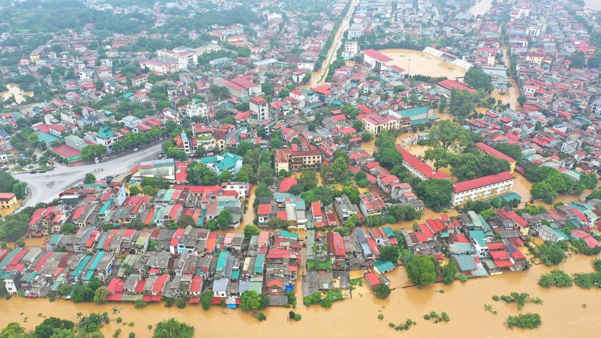 El tifón Yagi deja casi 100 muertos en Vietnam