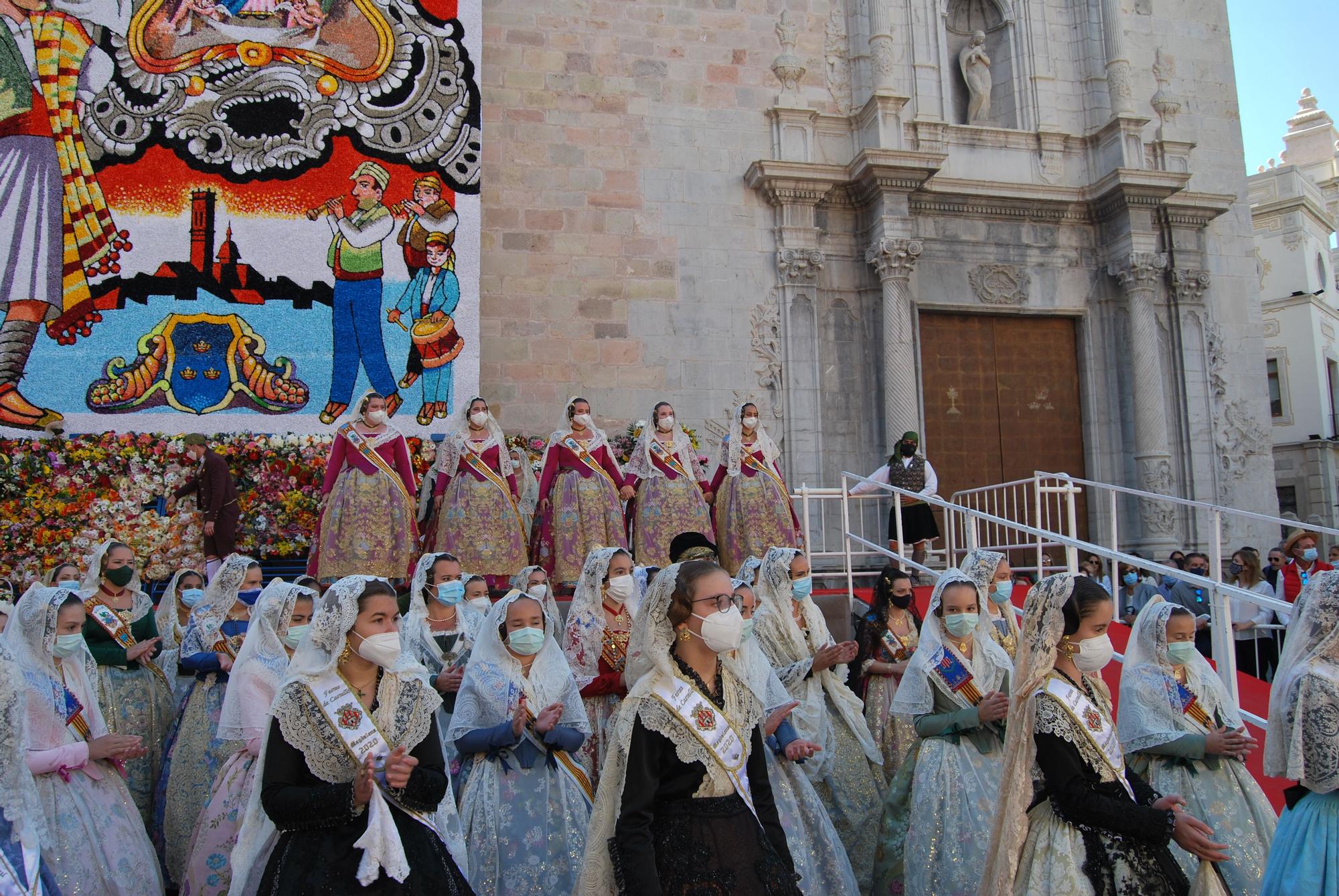 Ofrenda a la patrona de Burriana