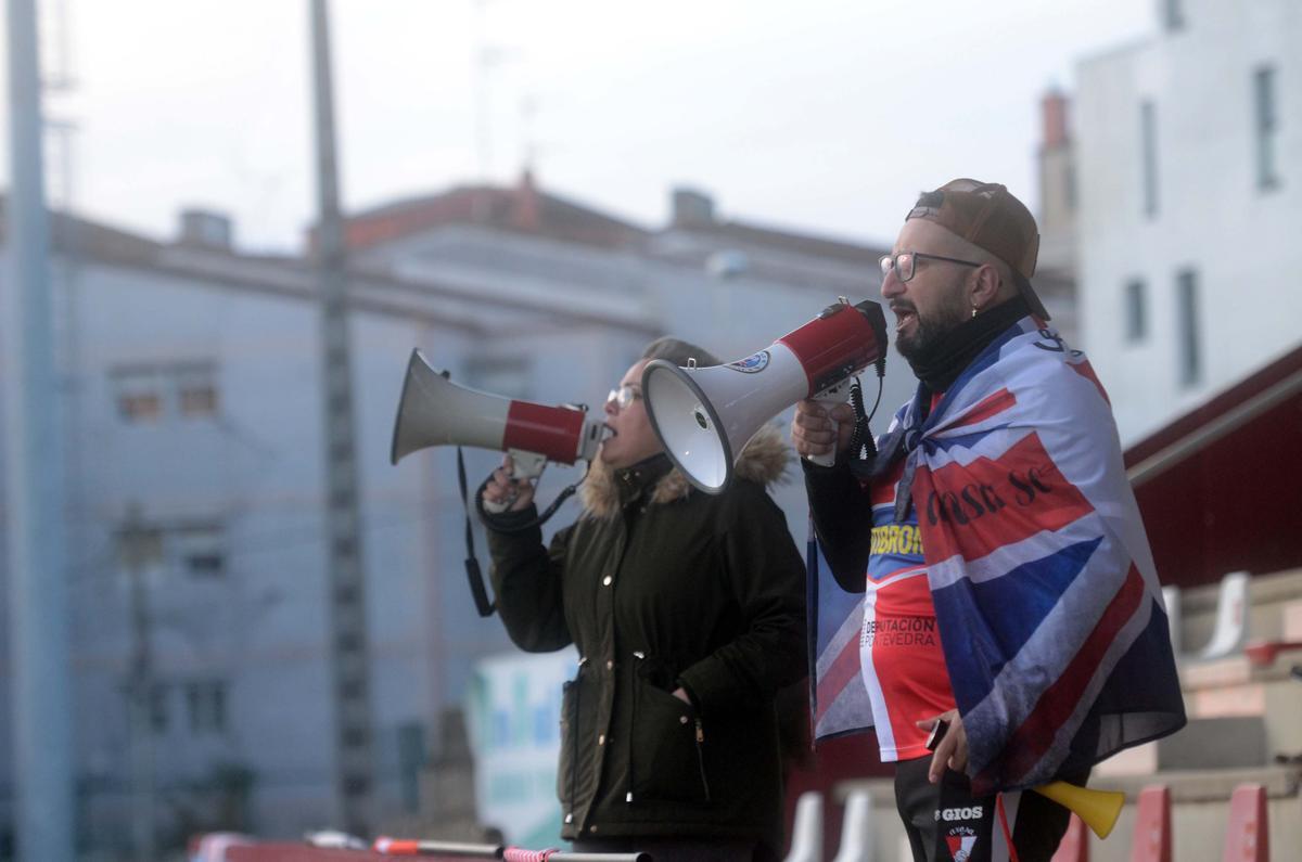 El público no paró de animar durante todo el encuentro.