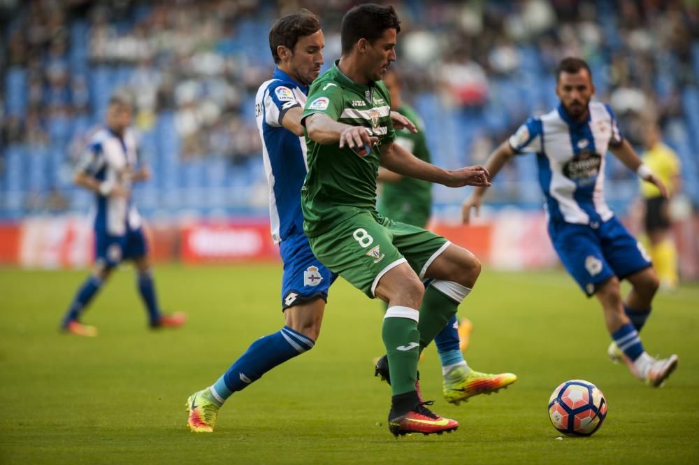 El Deportivo pierde ante el Leganés