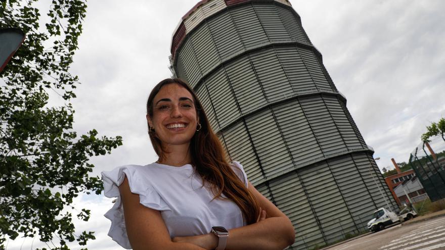 Cedenilla, arquitecta: &quot;El gasómetro impresiona de cerca&quot;