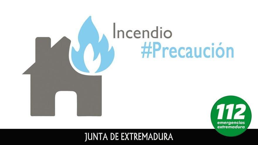 Un hombre resulta herido leve este sábado en el incendio de una vivienda en Losar de la Vera