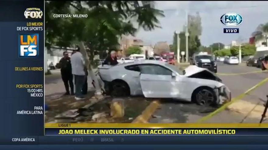 Así quedó el coche de Joao Maleck