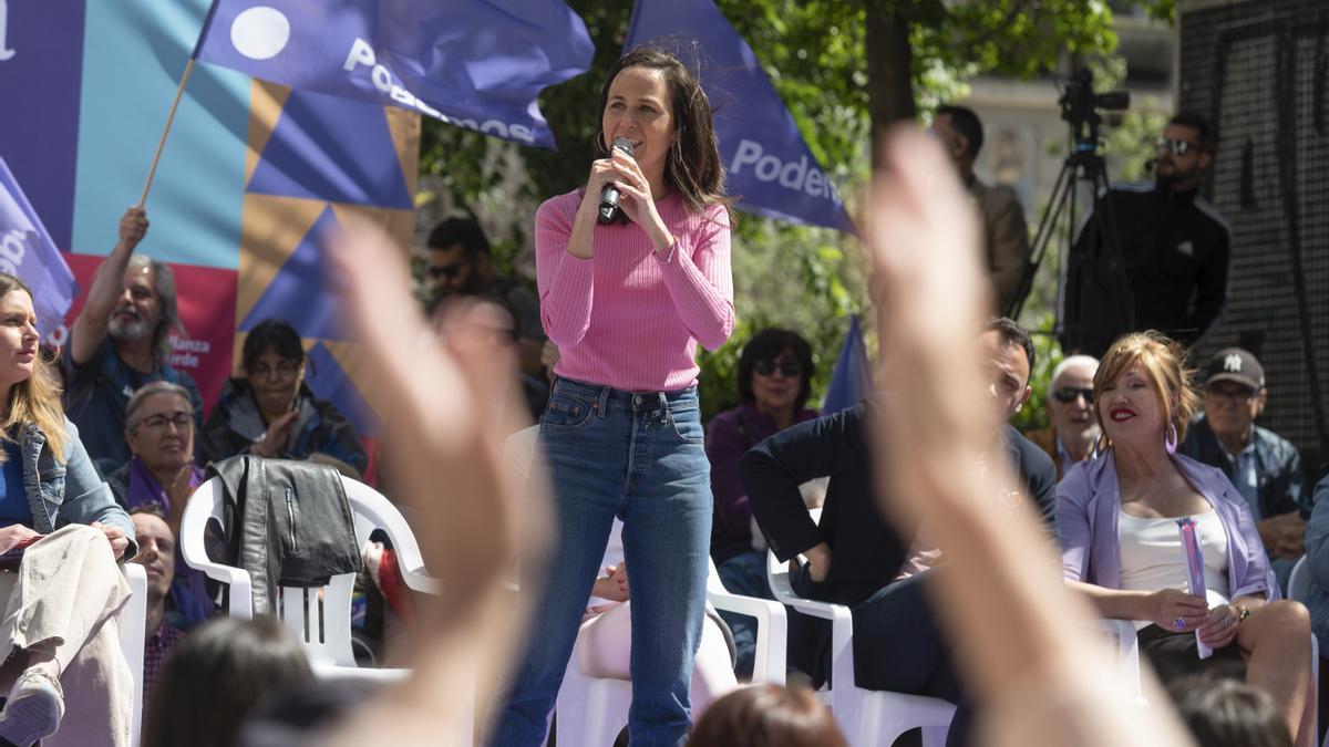 Belarra defiende que Unidas Podemos es el único partido que “aguanta la presión mediática”