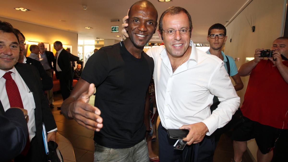 Rosell asegura que no intervino en el trasplante de Abidal