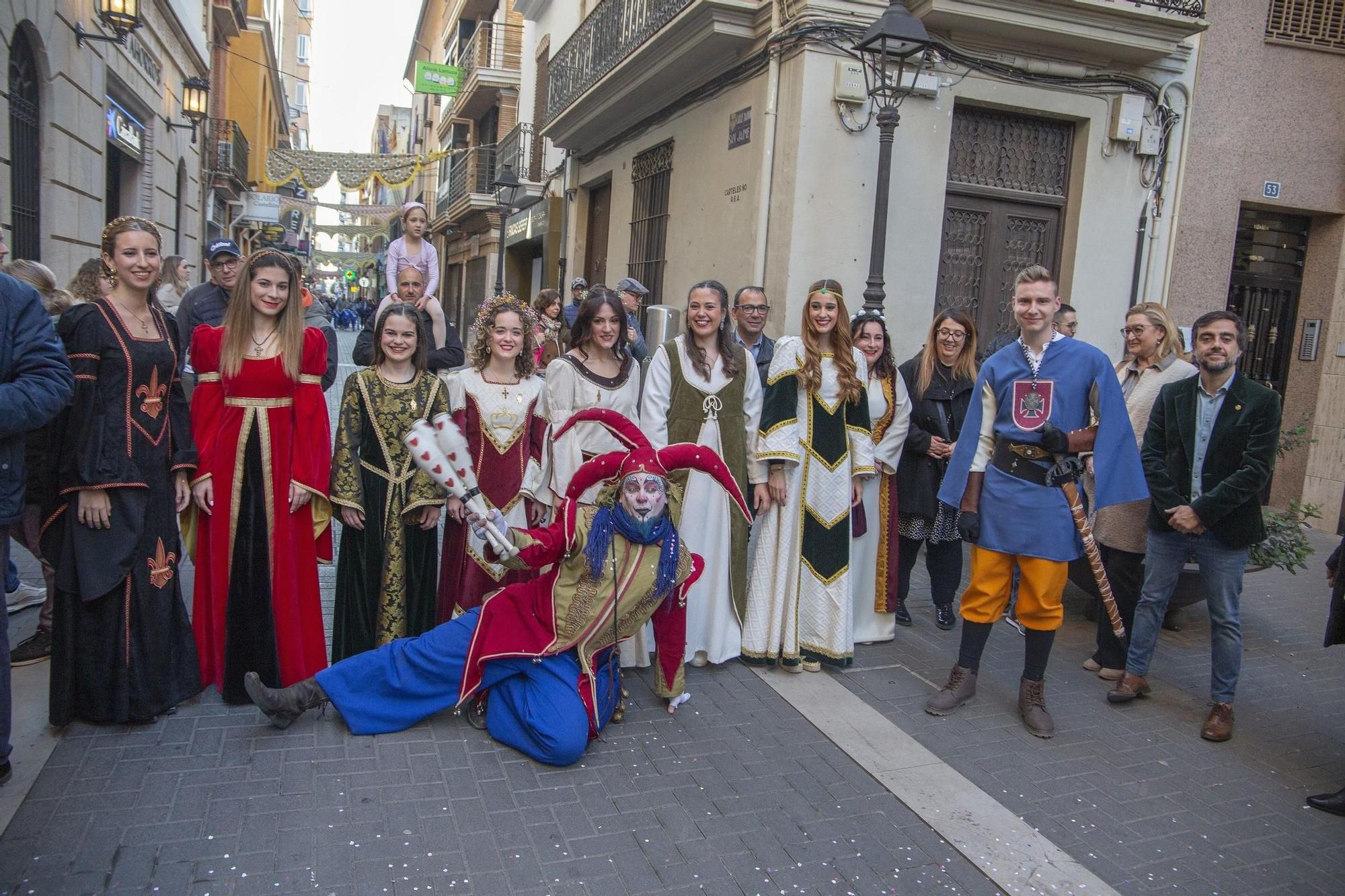 Todas las imágenes de la apertura del mercado medieval de Vila-real