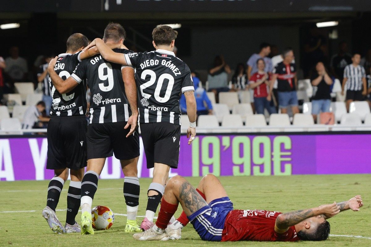 La victoria del FC Cartagena sobre el Tarazona, en imágenes