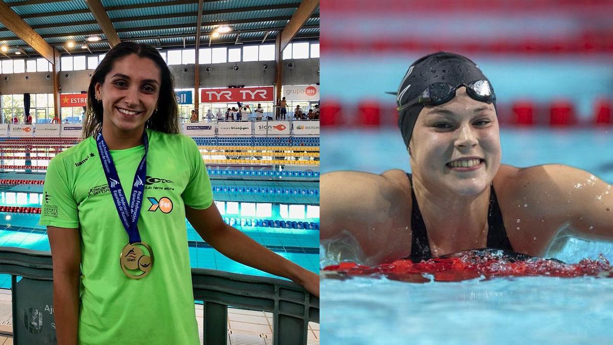 Alba Herrero y Ángela Martínez en competiciones deportivas