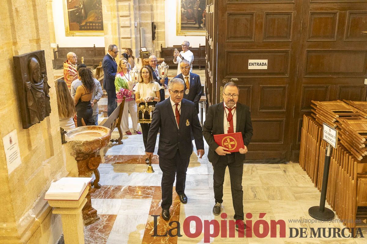 Bendición de la naturaleza con la Vera Cruz de Caravaca