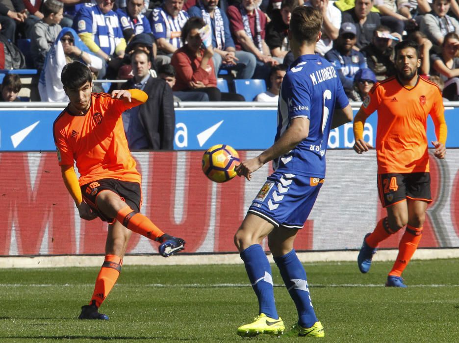 Alavés - Valencia, en imágenes