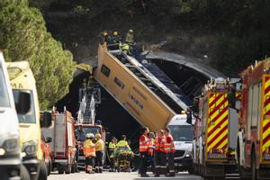 Cronología del accidente del autobús en la C-32