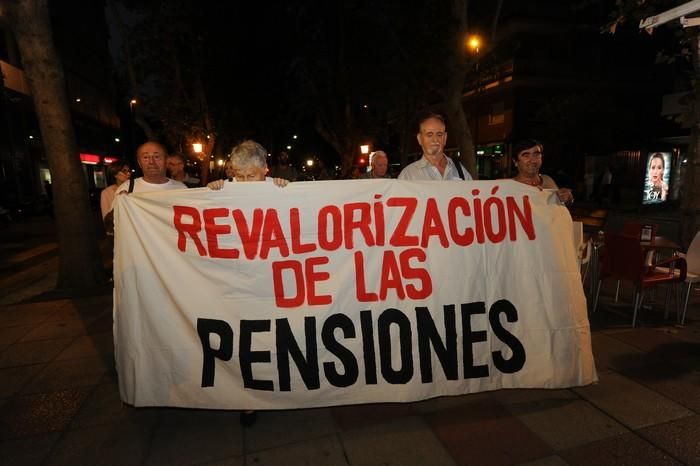 Los pensionistas toman la calle