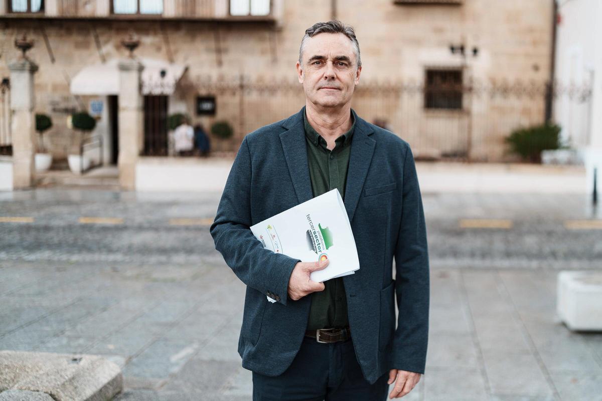El presidente de la Plataforma del Tercer Sector, Sebastián González.