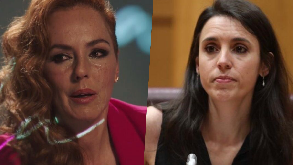 Rocío Carrasco e Irene Montero, ministra de Igualdad