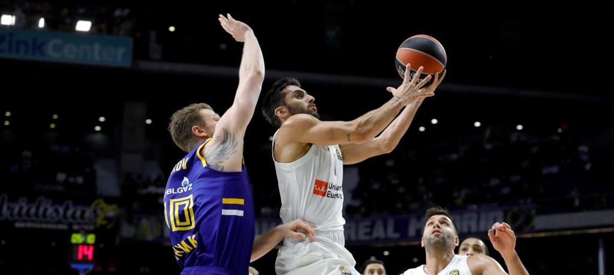 El base argentino del Real Madrid, Facundo Campazzo.