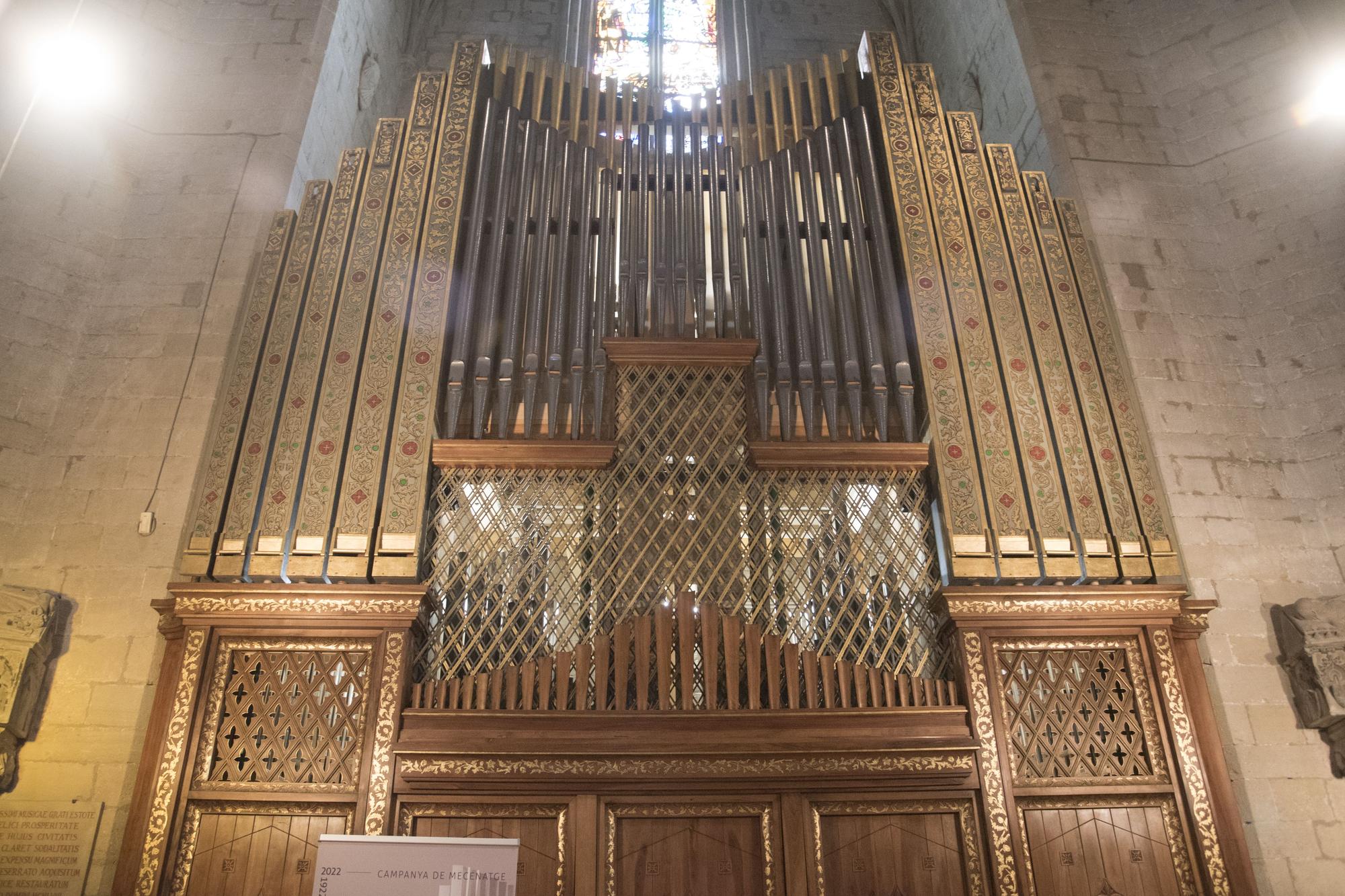 Presentació de l'orgue restaurat de la Seu de Manresa