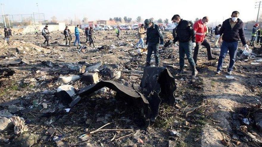 Protestas en Teherán contra el régimen por mentir sobre el avión abatido