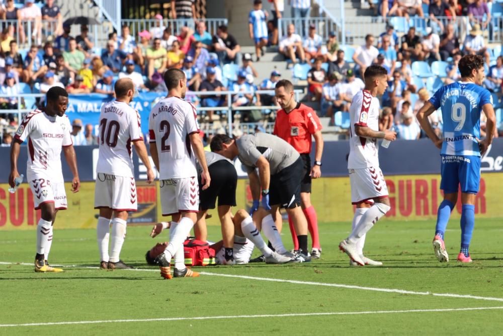 Partido Málaga CF-Albacete.